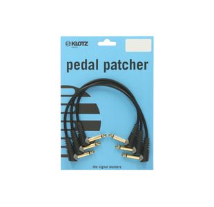 KLOTZ PP-AJJ0015 CABLE DE PATCH JACK 90°/ JACK 90° 15cm