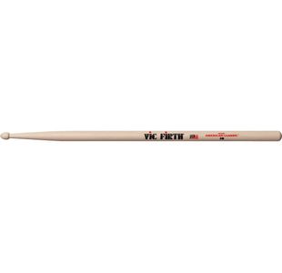 VIC FIRTH 2B AMERICAN CLASSIC HICKORY PAIRE DE BAGUETTE