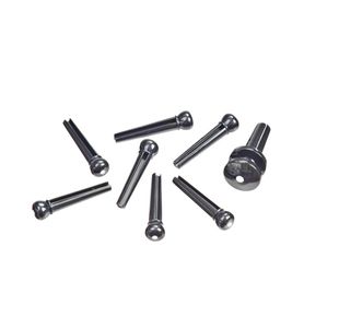 D'ADDARIO PWPS10 JEU DE 7 VIS DE CHEVALET EBENE