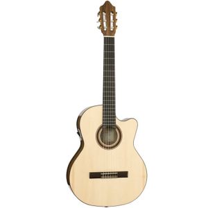 KREMONA R65CW-TL GUITARE FLAMENCO ELECTRO CAISSE FINE - Epicéa massif