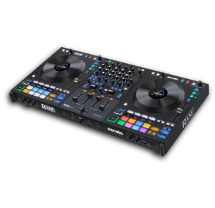 RANE DJ FOUR CONTROLEUR MOTORISÉ 2 DECKS PLATEAUX 8,5" - 16 PADs