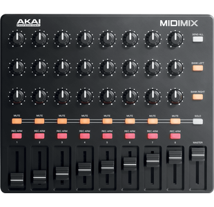 AKAI MIDIMIX CONTROLEUR USB/MIDI 9 FADERS & 24 POTENTIOMETRES