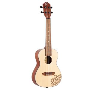 ORTEGA RFEU-1 UKULELE CONCERT ÉPICEA MOTIF MANDALA