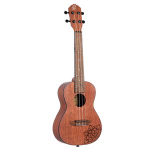ORTEGA RFEU-2 UKULELE CONCERT ACAJOU MOTIF MANDALA