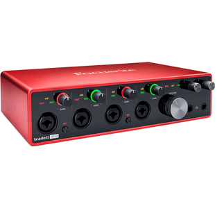 FOCUSRITE SCARLETT3-18i8 INTERFACE AUDIO USB - 18 entrées/8 sorties