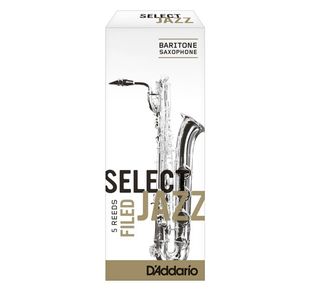 D'ADDARIO SELECT JAZZ "FILED" ANCHES SAXOPHONE BARYTON 4 SOFT