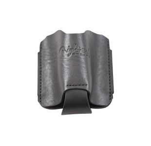 RIGHTON STRAPS SLIDEHOLD-BK PORTE-SLIDE CUIR STRAPS NOIR