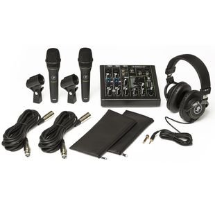 MACKIE PERFORMER BUNDLE KIT TABLE DE MIXAGE, 2 MICROS ET CABLES