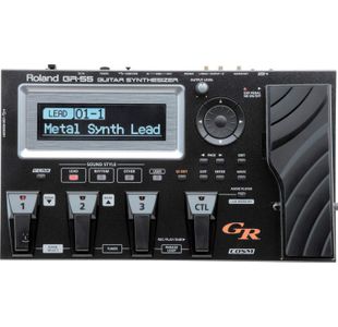 BOSS GR-55S-BK PEDALE D'EFFET/SYNTHETISEUR DE GUITARE NOIR