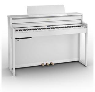 ROLAND HP704-WH PIANO NUMERIQUE MEUBLE BLANC