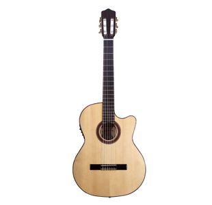 KREMONA ROSA LUNA CW GUITARE FLAMENCO ELECTRO Table en épicéa massif