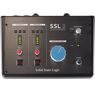 SOLID STATE LOGIC SSL2 INTERFACE AUDIO USB-C - 2entrées/2 sorties