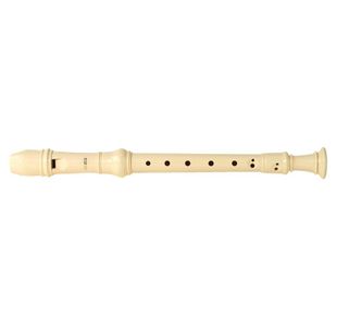 AULOS 303B ELITE FLUTE A BEC SOPRANO DOUBLE IVOIRE