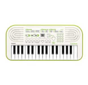 CASIO SA-50 MINI-CLAVIER PORTABLE BLANC ET VERT