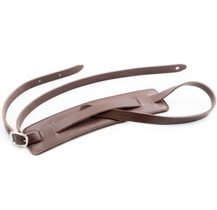 RIGHTON STRAPS SLIM-BR COURROIE CUIR SLIM BRUN