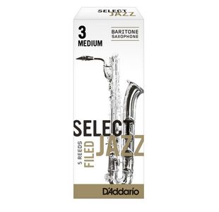 D'ADDARIO ORGANIC SELECT JAZZ FILED ANCHES SAXOPHONE BARYTON 3 MEDIUM