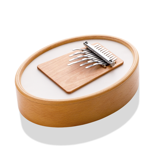 HOKEMA SANSULA RENAISSANCE MELODY 11 LAMES CAISSE BOIS & PEAU REMO