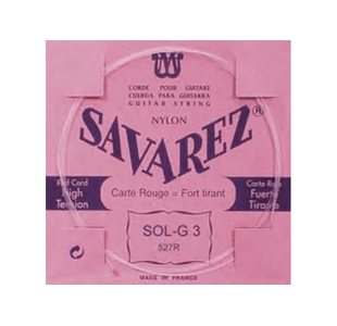 SAVAREZ 527R SOL 3 FILE METAL ROUGE FORT TIRANT