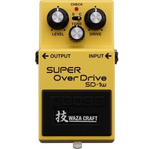BOSS SD-1W WAZA CRAFT PEDALE SUPER OVERDRIVE