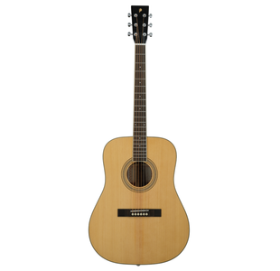 PRODIPE GUITARS SD150 GUITARE FOLK ACOUSTIQUE AUDITORIUM NATURELLE