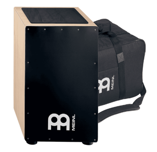 MEINL CAJ7NTBKBAG CAJON FACADE FIBRE NOIR - Avec housse