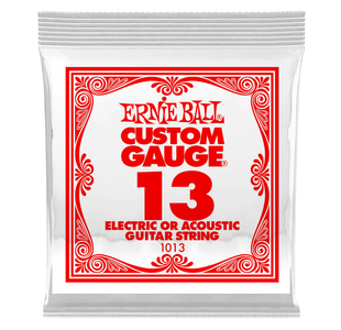 ERNIE BALL 1013 CORDE GUITARE ELEC ACIER PLEIN 013