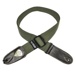 SOLDIER 130303 COURROIE GUITARE COTON TISSÉ KAKI