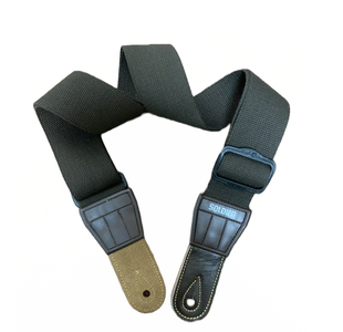 SOLDIER 131404 COURROIE GUITARE COTON TISSÉ MARRON