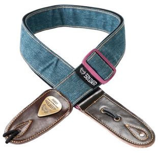 SOLDIER 130702 COURROIE GUITARE PREMIUM JEAN TISSÉ INDIGO
