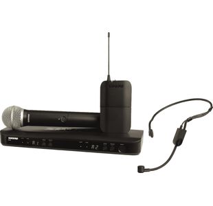 SHURE BLX1288E-PGA31-M17 SYSTEME COMPLET SANS FIL 2 MICROS PG58/PGA31