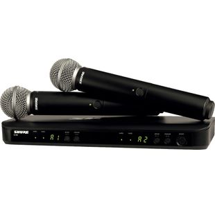 SHURE BLX288E-SM58-M17 SYSTEME COMPLET SANS FIL 2 MICROS SM58