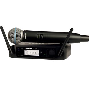 SHURE GLXD24+E-B58-Z4 SYSTEME COMPLET SANS FIL MICRO BETA 58