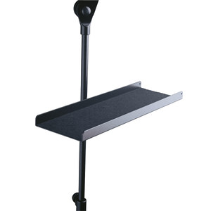 K&M TABLETTE REPOSE ACCESSOIRES - GARNITURE METAL NOIRE MAXI 30mm