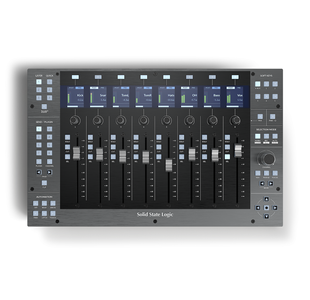 SOLID STATE LOGIC UF8 SURFACE DE CONTROLE 8 FADERS MOTORISÉS + ECRANS