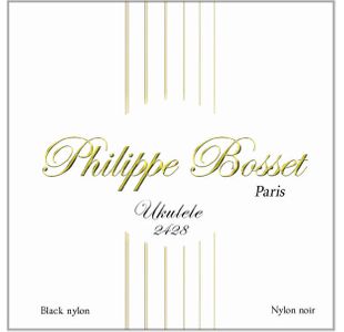 PHILIPPE BOSSET PBUKU2428 JEU UKULELE NYLON NOIR (24-28)