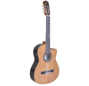 ADMIRA VIRTUOSO-ECTF GUITARE CLASSIQUE ELECTRO-ACOUSTIQUE Caisse fine
