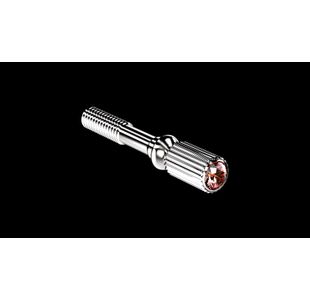 JLV VIS DE SERRAGE PLAQUEE ARGENT STRASS RUBIS