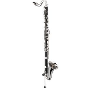 JUPITER JBC1000S CLARINETTE BASSE Clétage argenté avec étui & bec