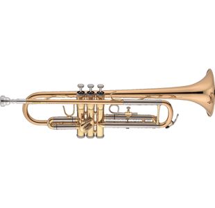 JUPITER JTR 700RQ TROMPETTE SIB VERNI CUIVRE ROSE - Avec étui et emb.