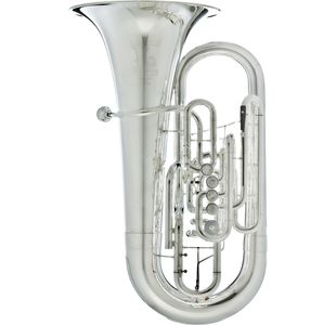 MELTON 2250TLT-S "T. LEULEU" TUBA FA 4 PISTONS +1 PAL+TRIGGER ARGENTE