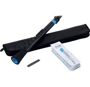 NUVO DOOD N415DBBL PETITE CLARINETTE PLASTIQUE NOIRE/BLEUE