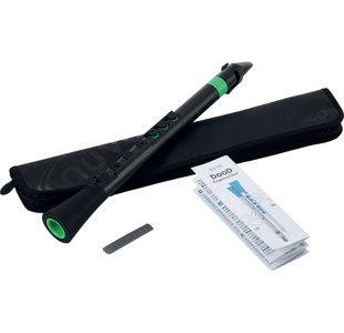 NUVO DOOD N415DBGN PETITE CLARINETTE PLASTIQUE NOIRE/VERTE