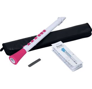 NUVO DOOD N415DWPK PETITE CLARINETTE PLASTIQUE BLANCHE/ROSE