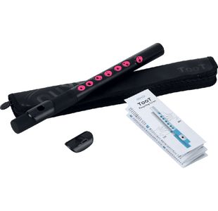 NUVO TOOT N430TBPK PETITE FLUTE TRAVERSIERE PLASTIQUE NOIRE/ROSE