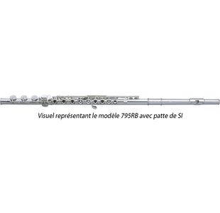 PEARL 795R ELEGANTE FLUTE TRAVERSIERE - Tête et corps argent massif