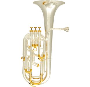 SML PARIS BA910S SAXHORN ARGENTÉ - Avec étui et embouchure