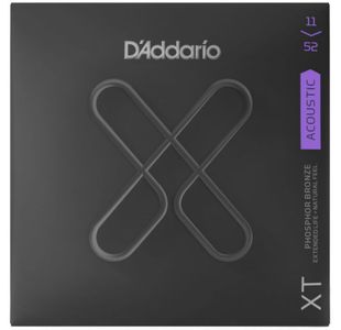 D'ADDARIO XTAPB1152 "XT ACOUSTIC PHOS. BR." JEU FOLK - CUSTOM LIGHT