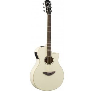 YAMAHA APX600 VW GUITARE FOLK ELECTRO VINTAGE WHITE