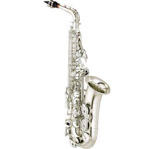 YAMAHA YAS 480S SAXOPHONE ALTO ARGENTEE avec étui et bec