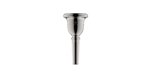 Embouchure De Tuba/trombone Plaquée Argent - Cuivre, Pour Entraînement Musculaire Des Lèvres - 12
